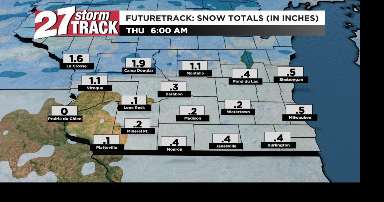 Snow and freezing rain later today | Forecast | wkow.com