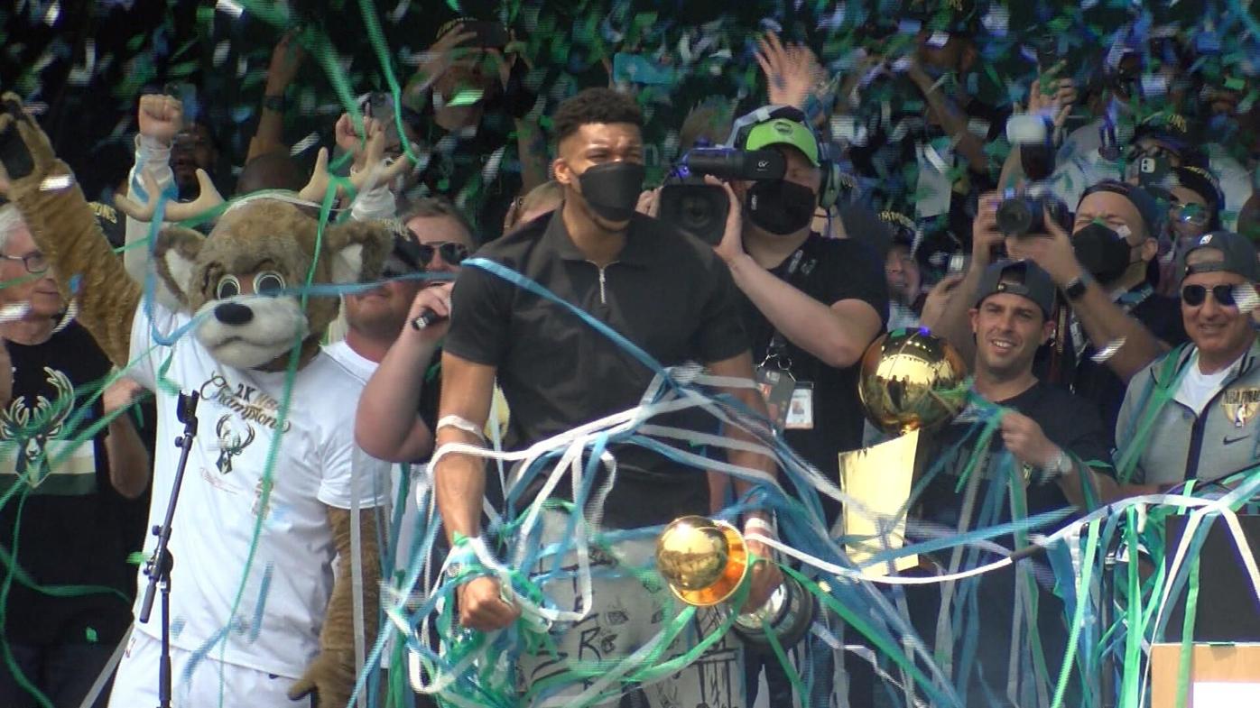 Milwaukee Bucks' Fans Celebrate NBA Championship With Parade