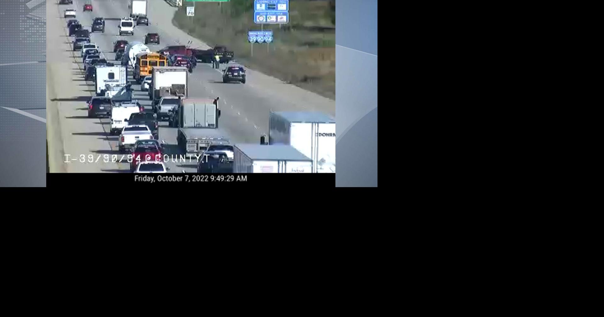 I-39 NB lanes reopen after crash near Madison | News | wkow.com