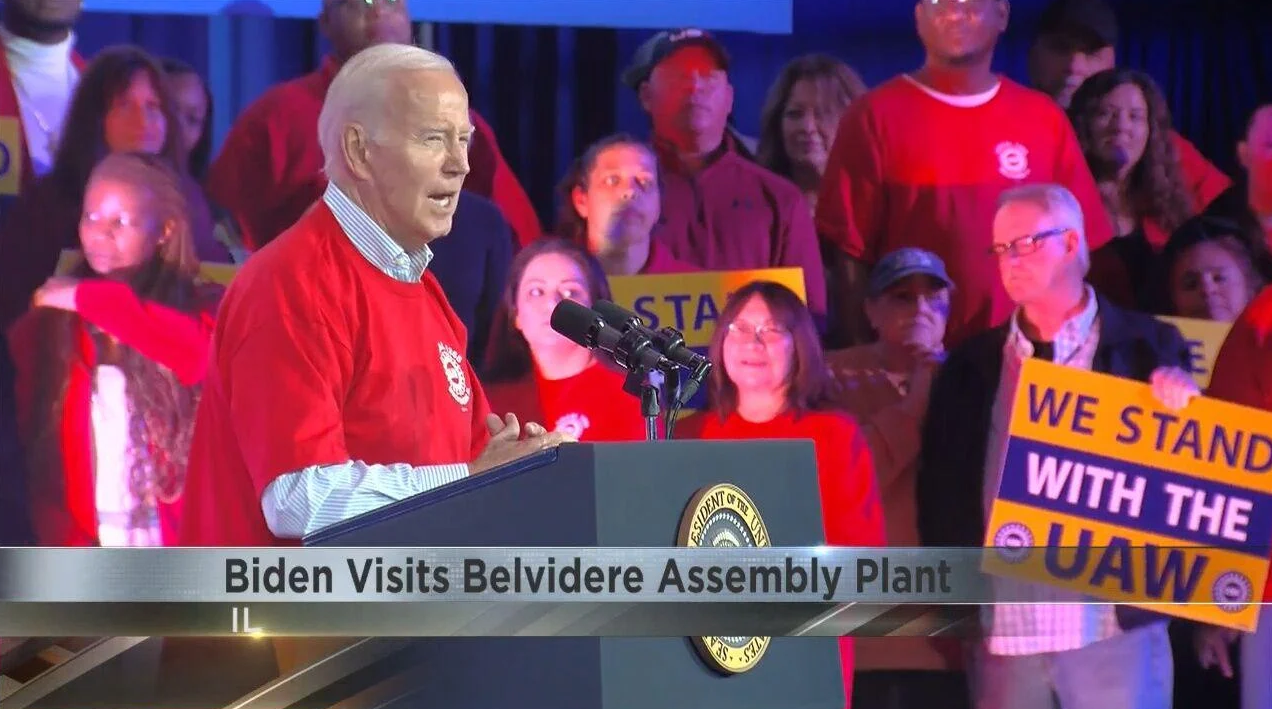 President Biden to travel to Belvidere Thursday to spotlight UAW, President Biden In The Stateline