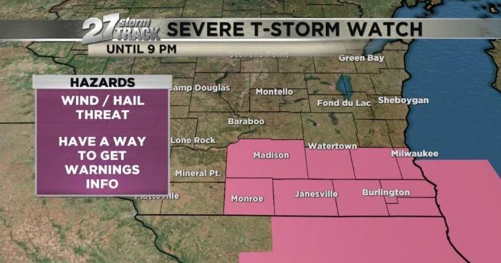 Strong storms move through southeast Wisconsin | News | wkow.com