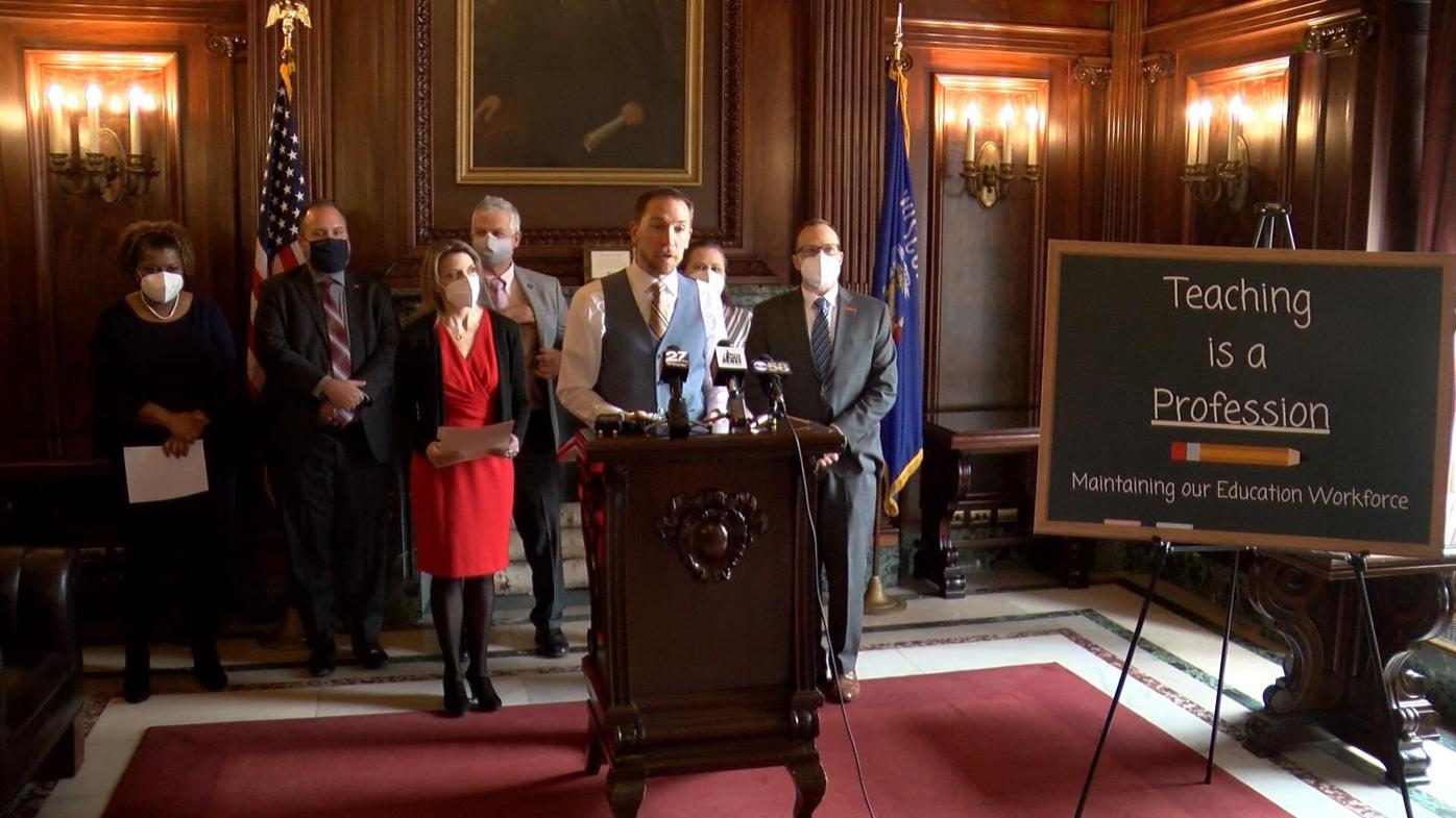 Democrats introduce bills raising minimum pay for teachers | News | wkow.com