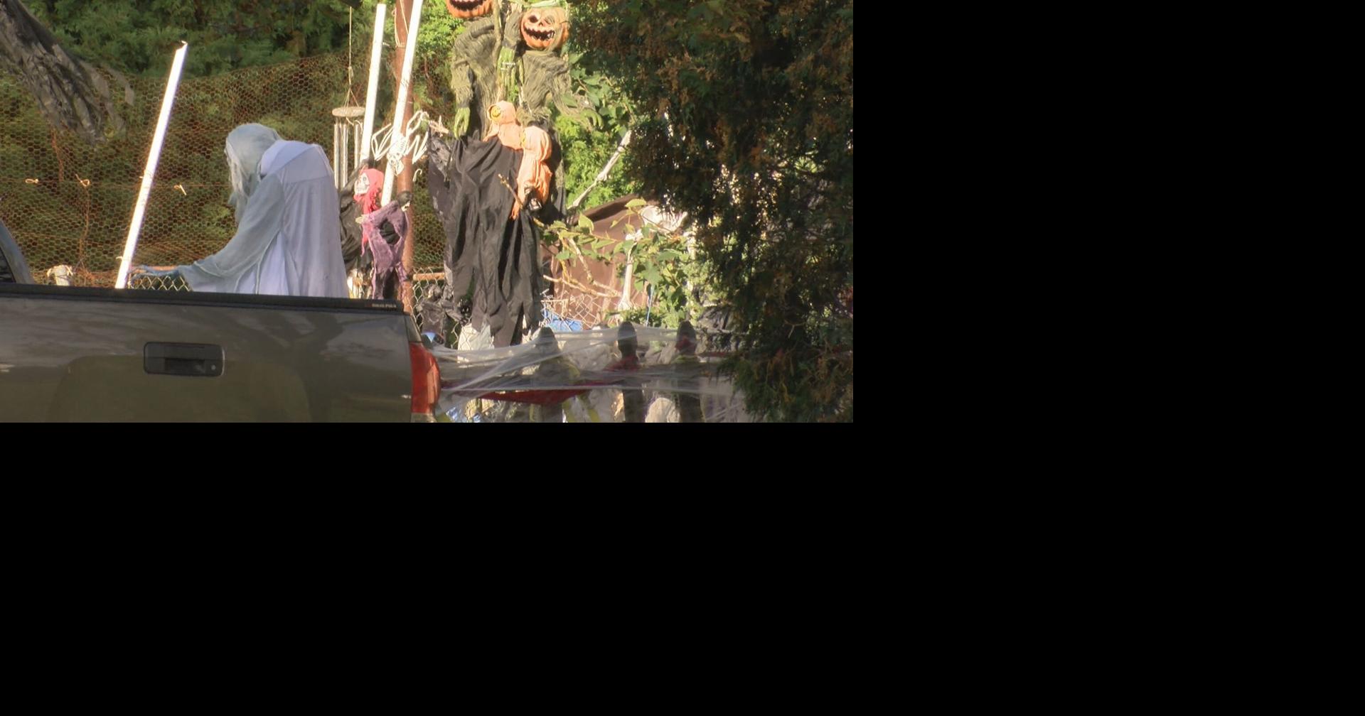 Fitchburg Halloween decoration removed after outrage on social media