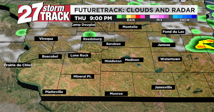 Isolated showers, storms Thursday and Friday evening | News | wkow.com