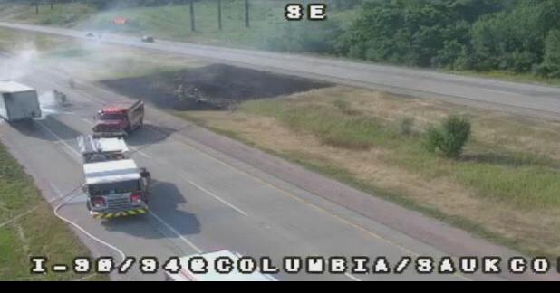 lanes-blocked-on-i-90-94-near-portage-due-to-vehicle-fire-news-wkow