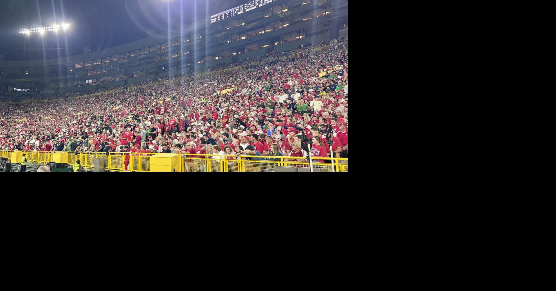 Badgers falter in 2nd half, fall 41-13 to No. 4 Notre Dame