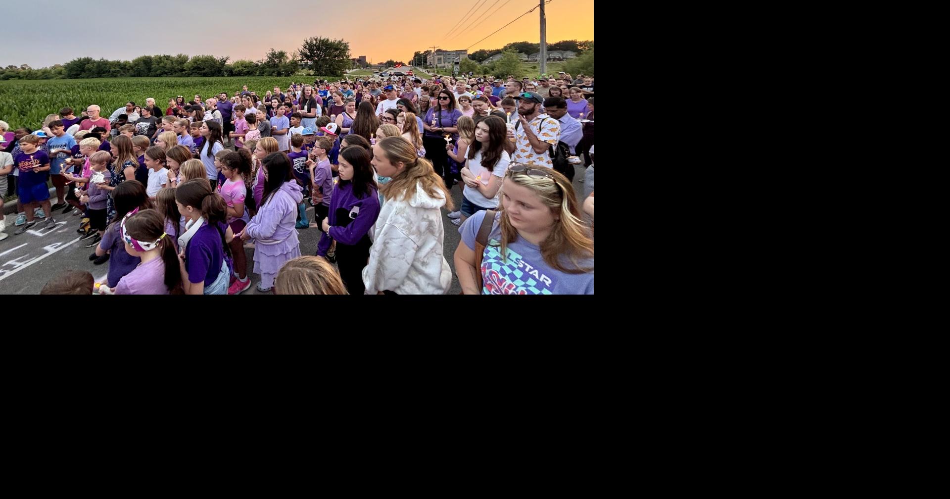 McFarland community honors 8-year-old Braeyla Valenza at vigil after fatal bike crash