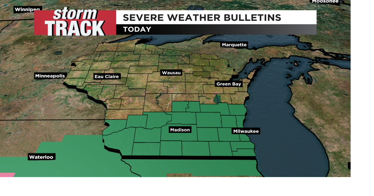 Heavy rain, flooding concerns for the southern half of Wisconsin