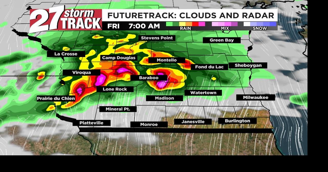 Two rounds of strong to severe storms possible today | Forecast | wkow.com