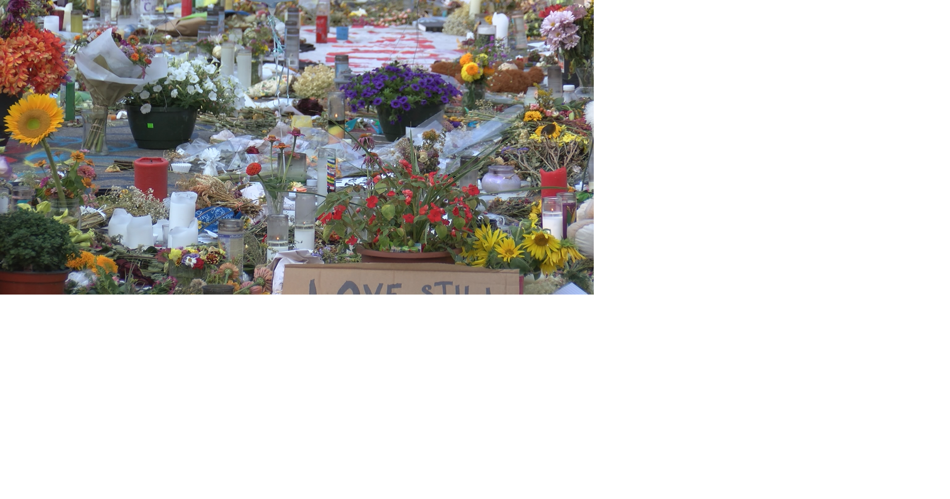 Mothers Healing event held at Corey Ruiz's vigil