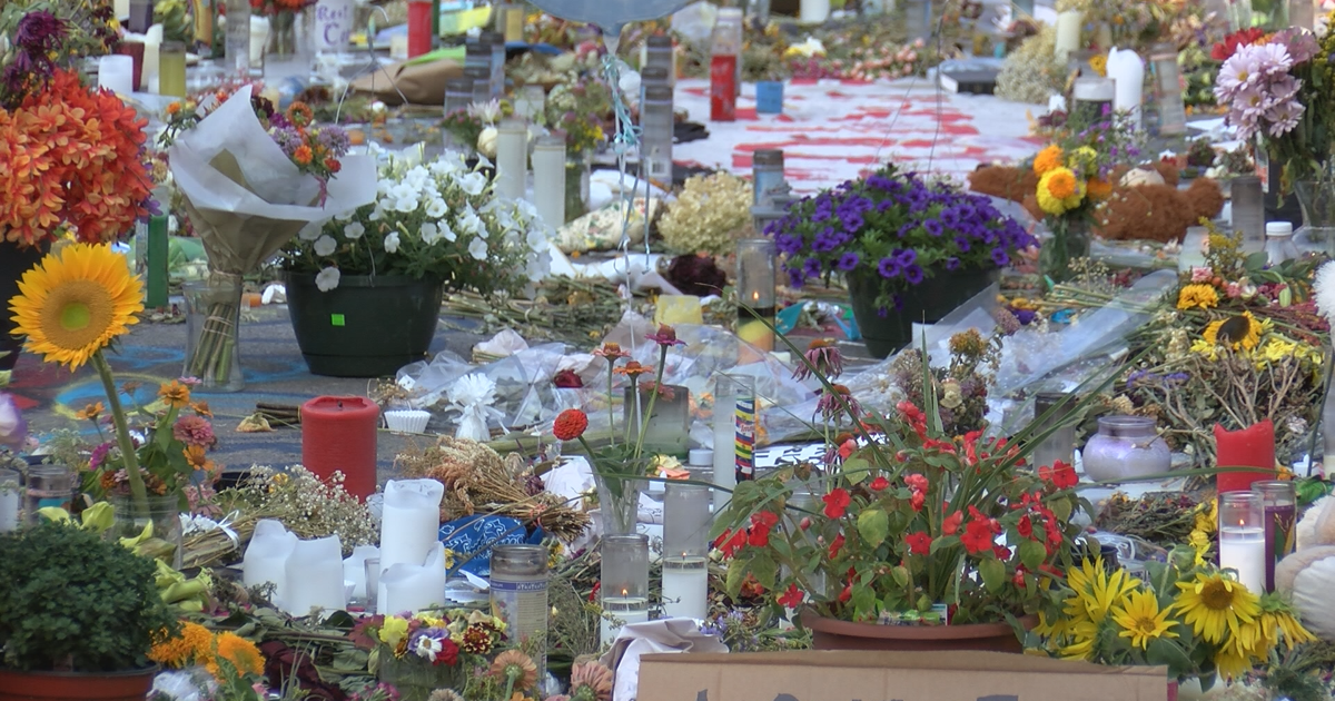 Mothers Healing event held at Corey Ruiz's vigil