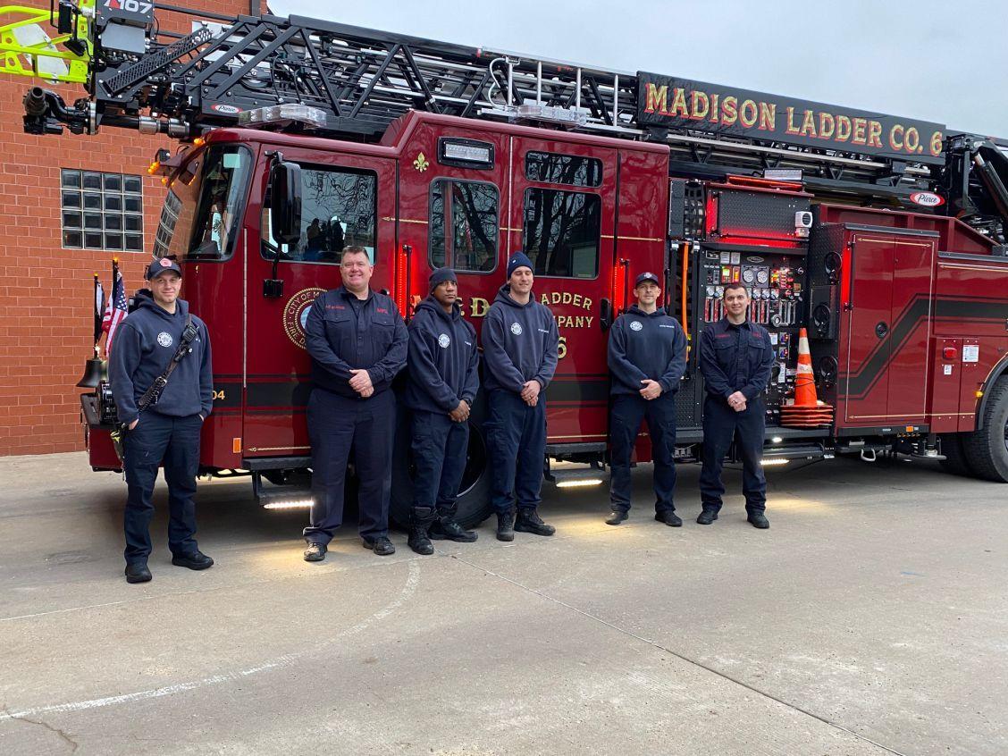 Madison Fire Department introduces 2 new ladder trucks News