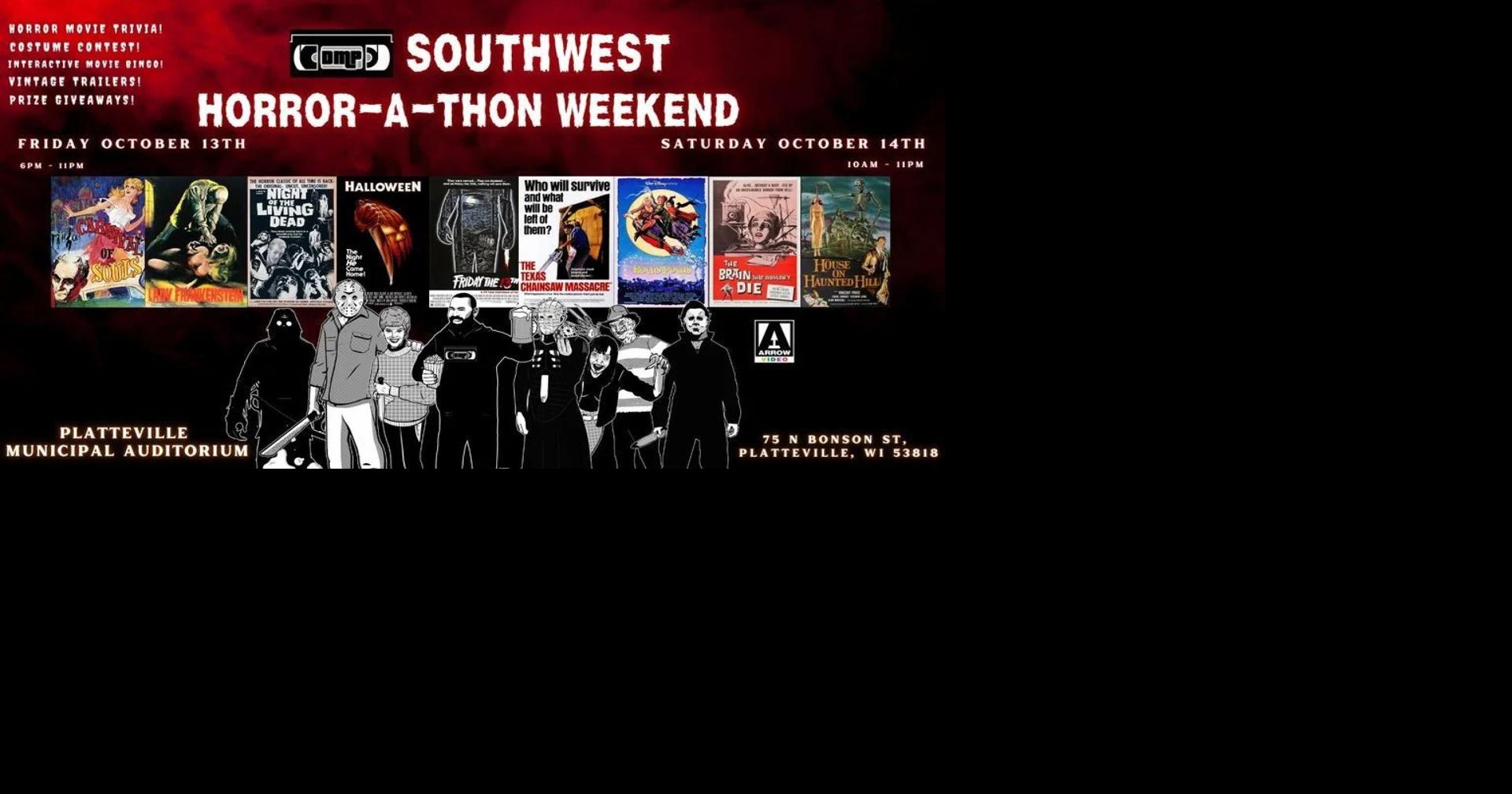 Platteville hosts Horrorathon movie weekend News