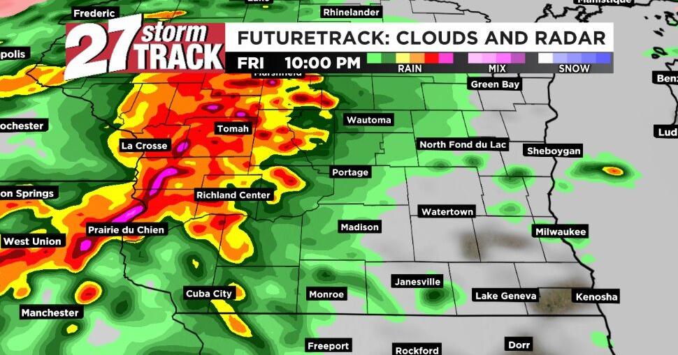 Tracking potentially Severe storms Friday night | Forecast | wkow.com