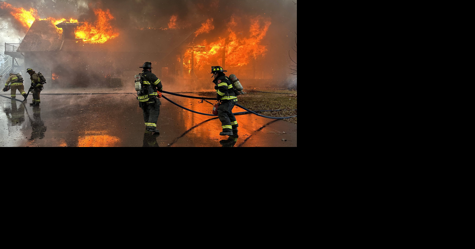 Fire crews respond to fully engulfed structure in Clinton | News | wkow.com