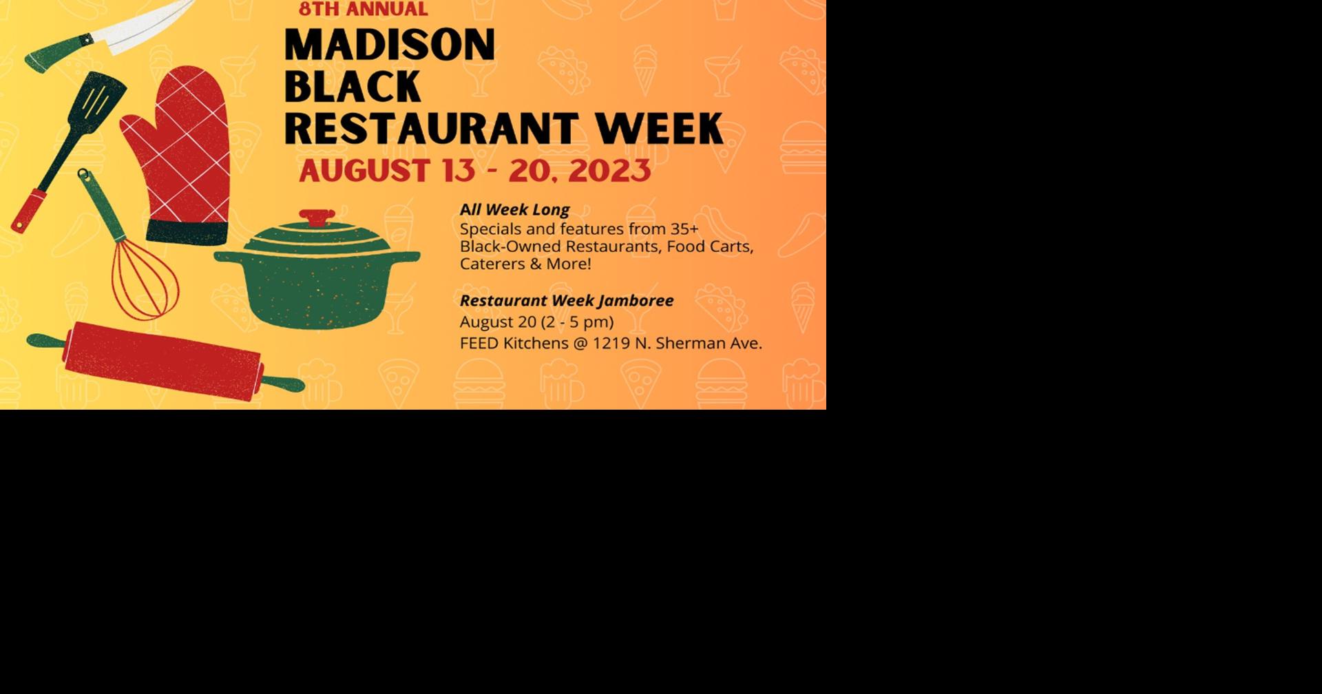 Madison Black Restaurant Week kicks off in the capital city News