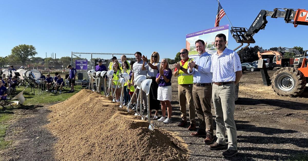 Waunakee Community School District breaks ground on new middle school