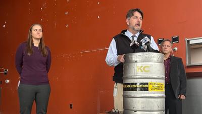 Election center press conference