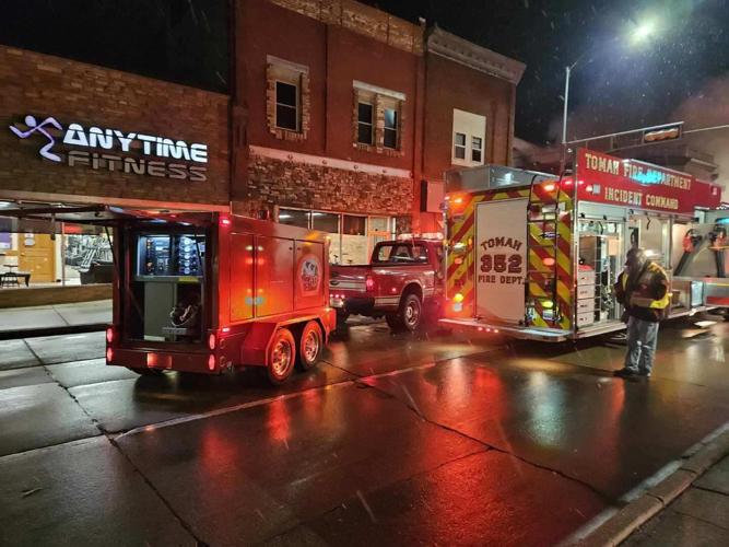 Crews battle fire in downtown Tomah News