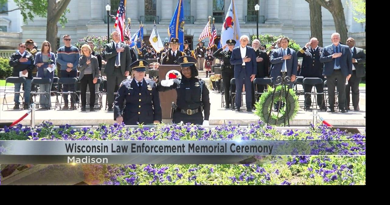 Wisconsin law enforcement memorial ceremony | Video | wkow.com