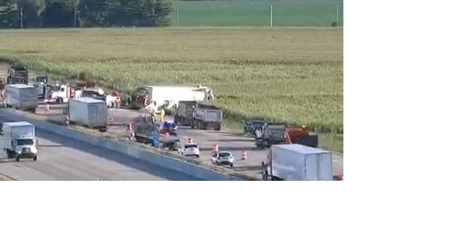 UPDATE: Lanes reopen on I-39 near Janesville after semi crash | News ...