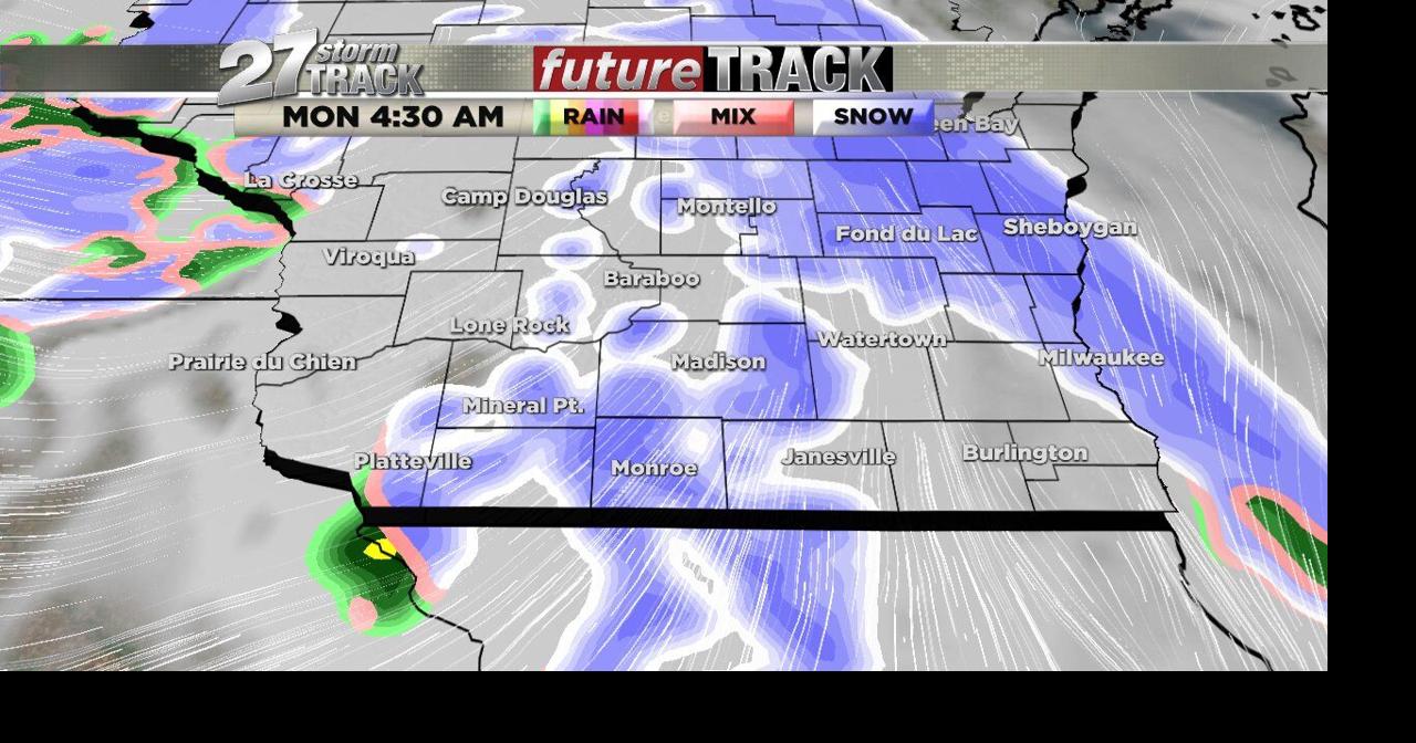 Light snow, mix arrives overnight into Monday | Weather | wkow.com