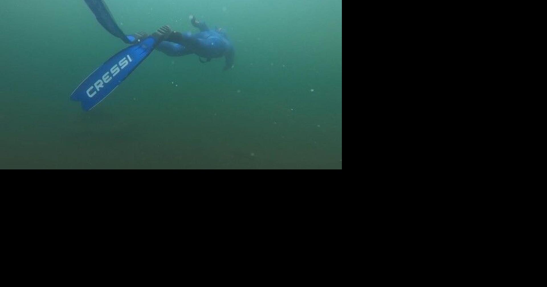Wisconsin freediver that can hold his breath for more than 3 minutes pushes boundaries