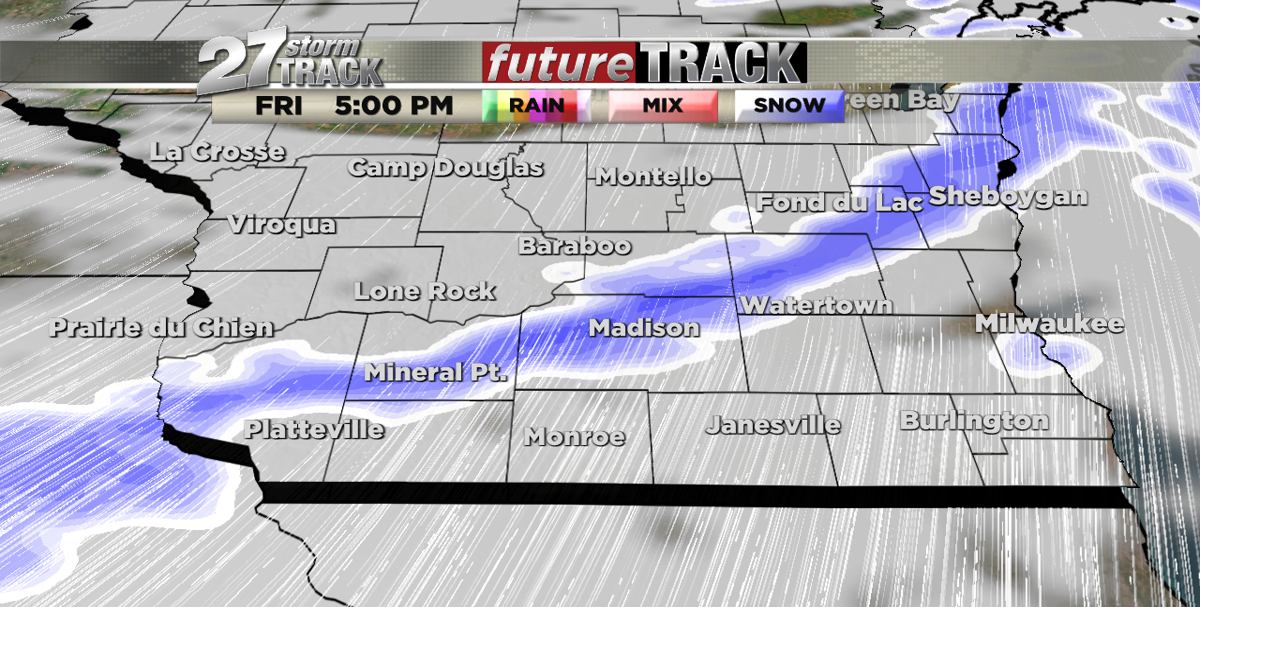 Quick burst of snow later today as winds howl | News | wkow.com