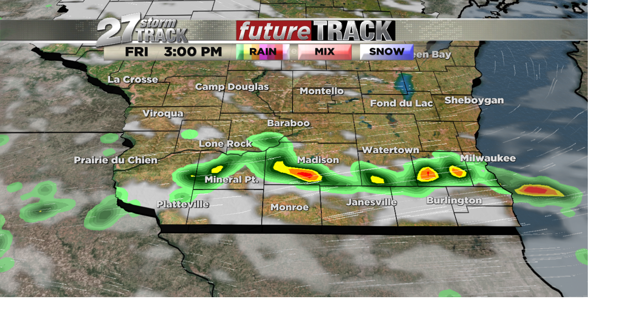 Isolated storms today, more this weekend | News | wkow.com