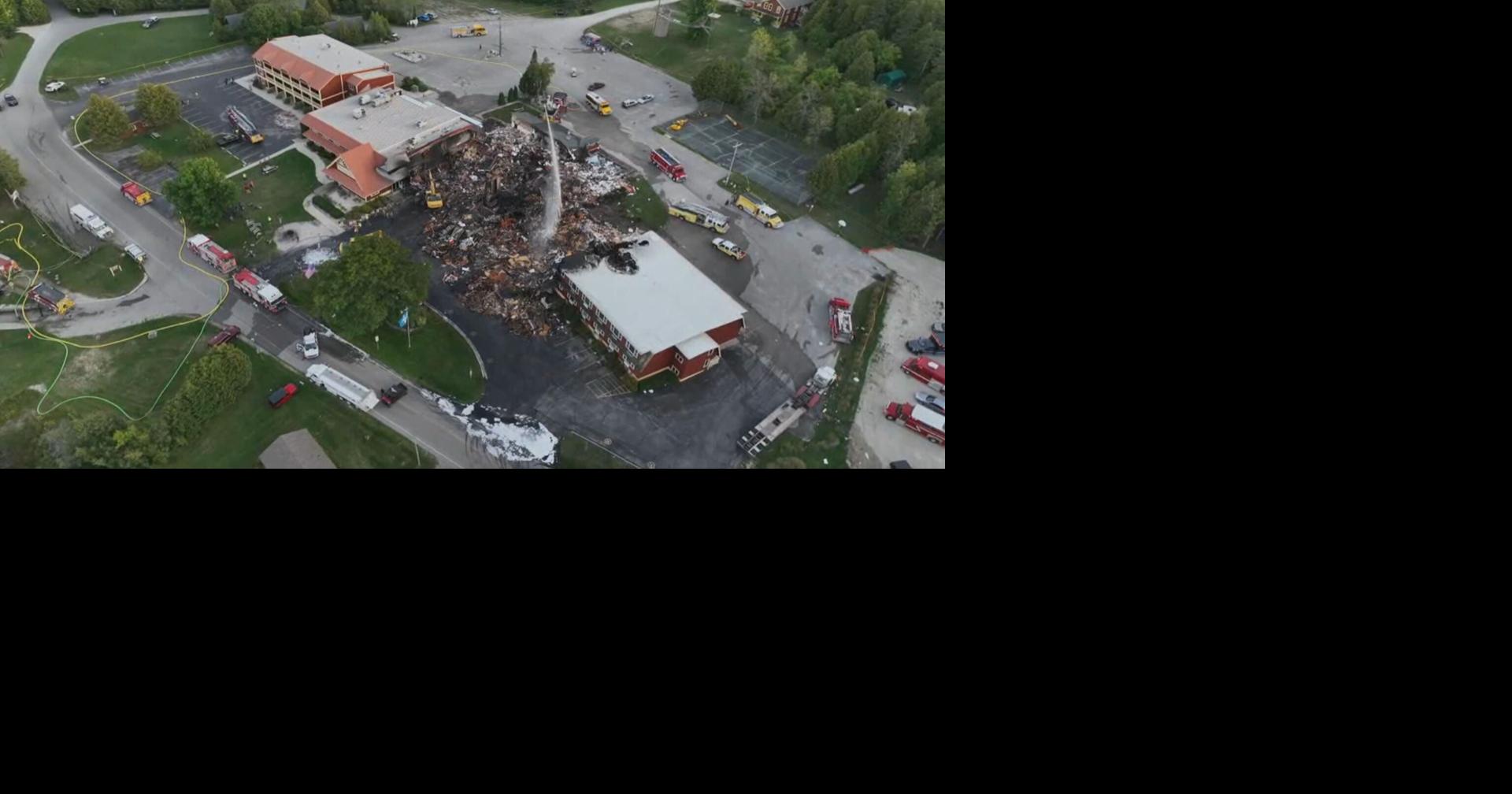 Owner of Door County resort plans to rebuild after devastating fire ...
