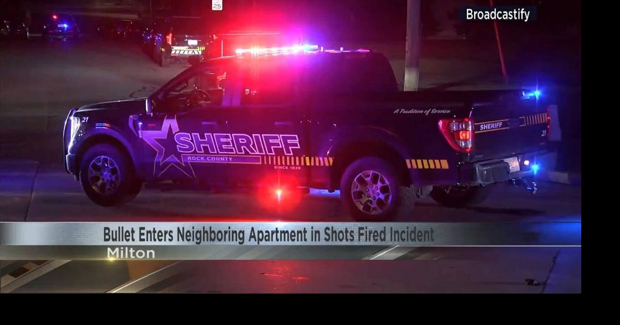 Milton man arrested after shot fired into other apartment | Video ...