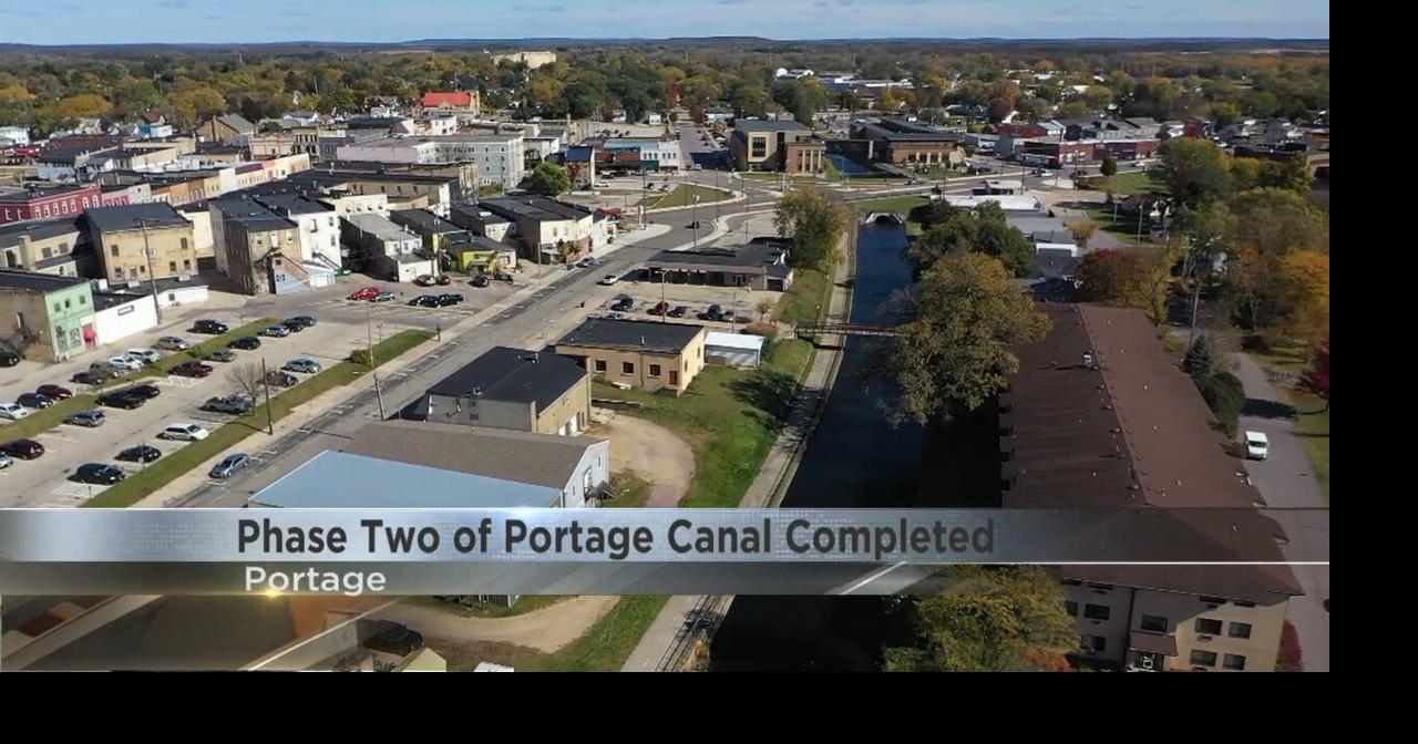Phase Two of Portage Canal Completed Video wkow com