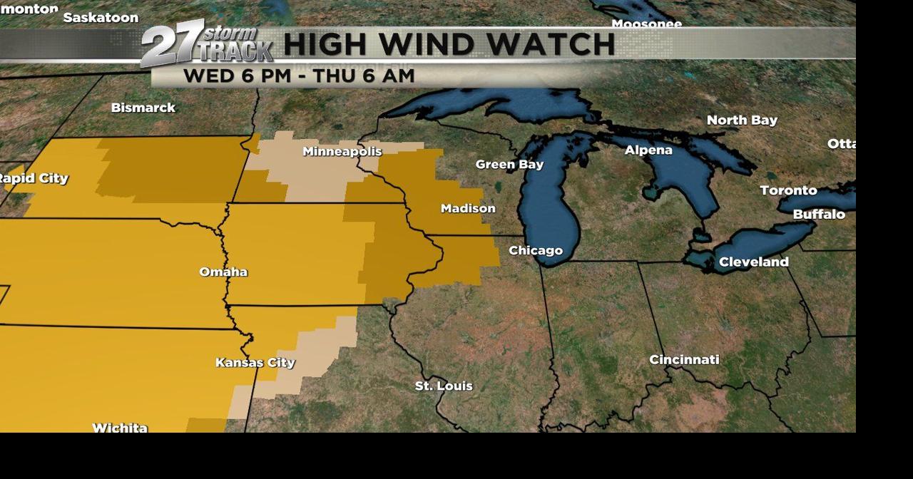Record warmth and becoming very windy | News | wkow.com