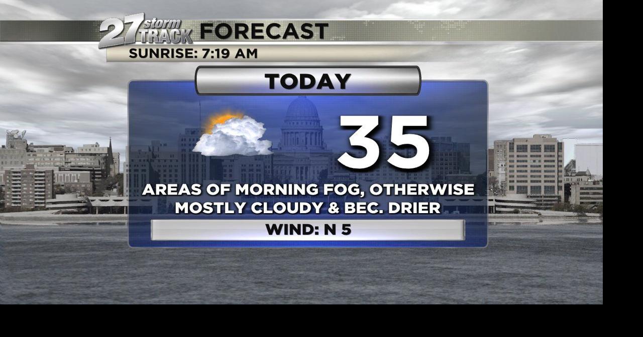 Cloudy but quiet end to the weekend | News | wkow.com