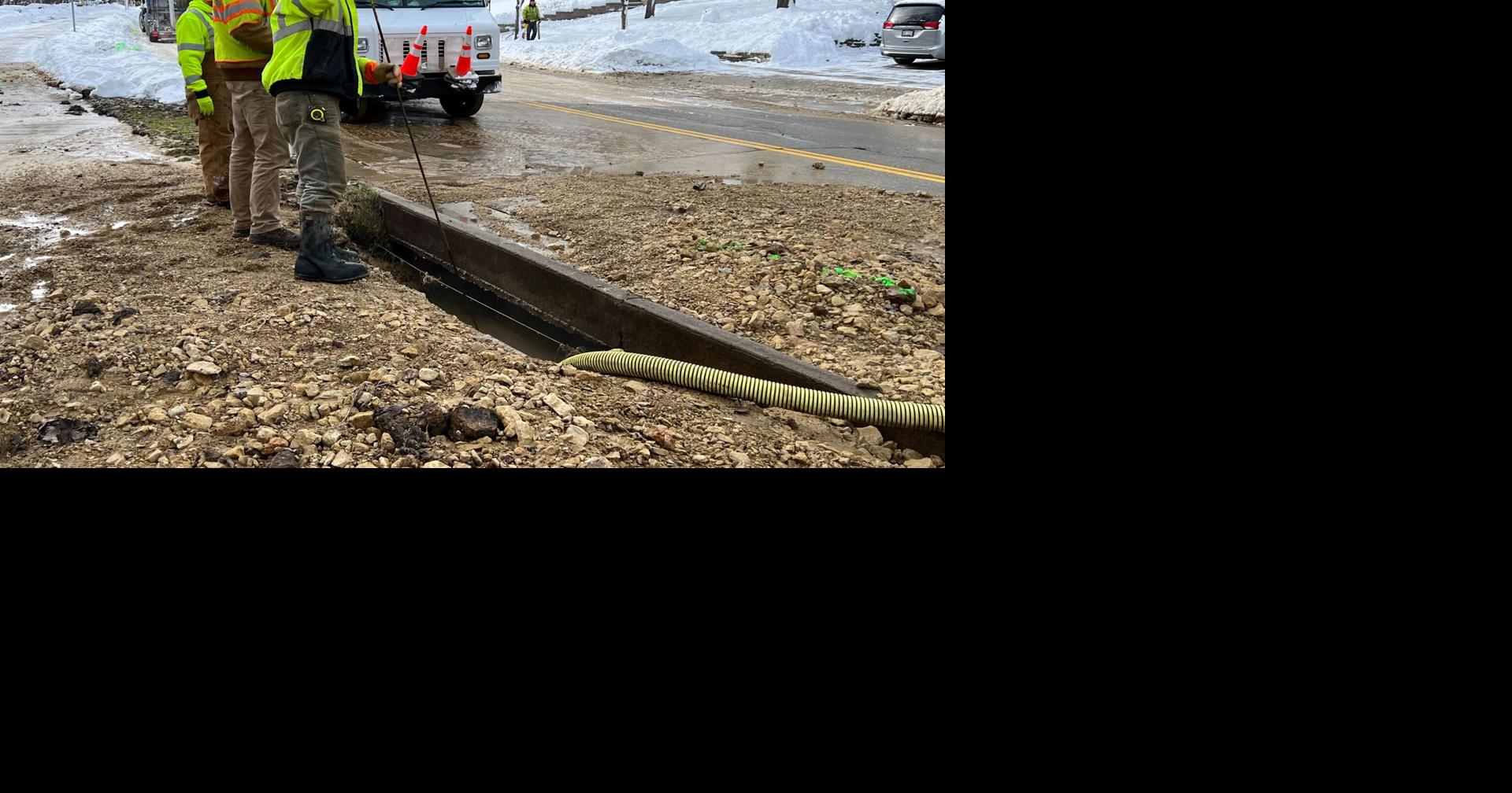 Utility crews responding to major water main break on Madison's west ...