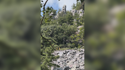 devils lake fall