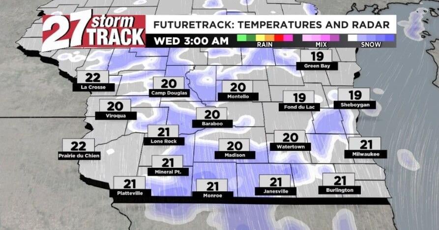 Chances of snow tonight before warmer weather returns | Forecast | wkow.com