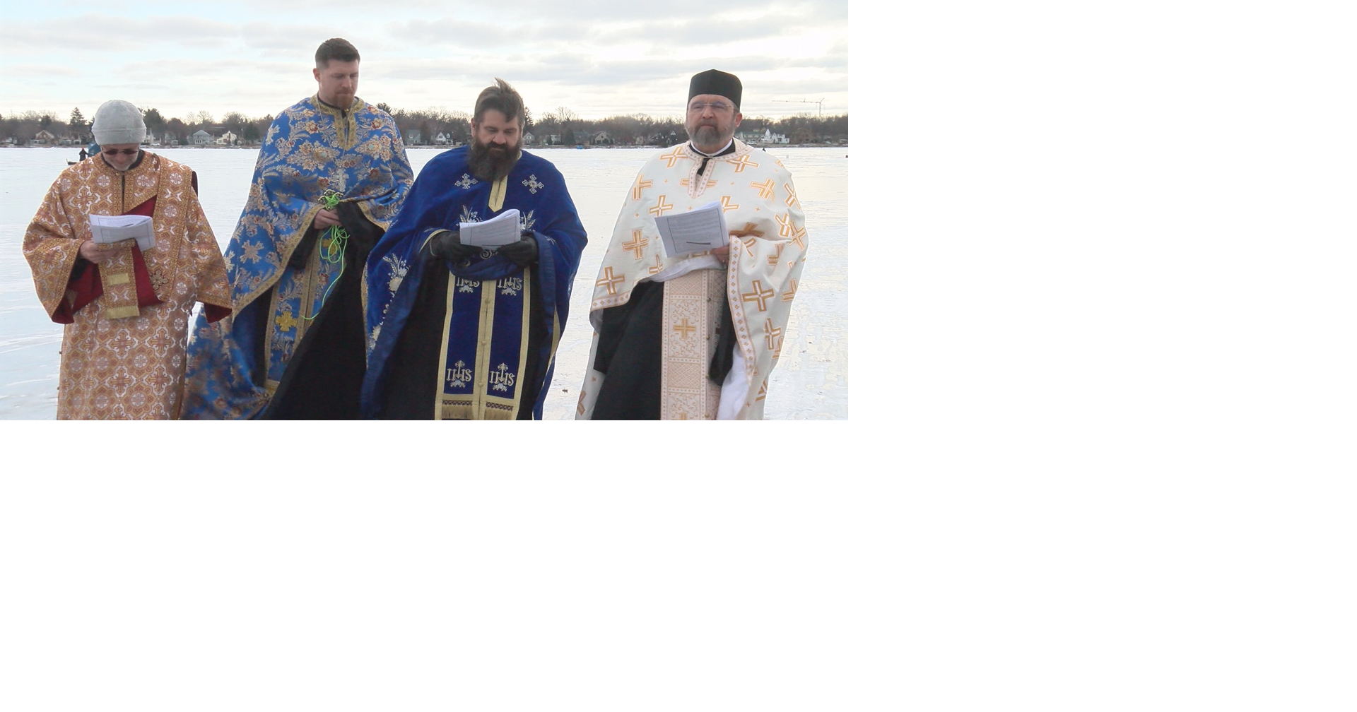 Greek Orthodox churches in Madison bless Monona waters