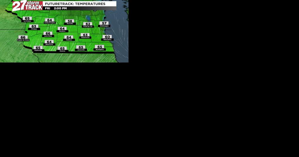 Tracking our warmest weather in weeks