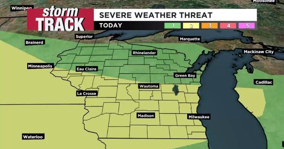 Strong to severe storms remain a possibility