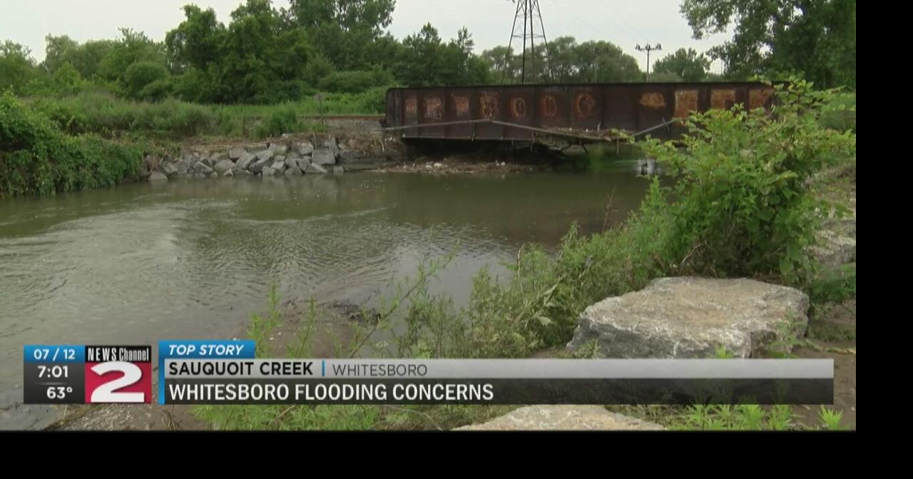 Flooding prompts another evacuation along Sauquoit Creek in Whitesboro