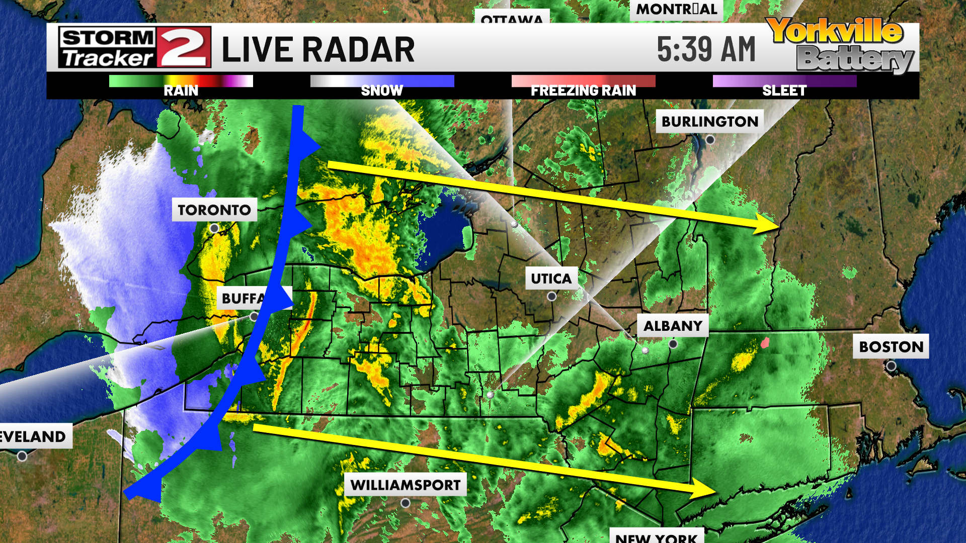 Strong Cold Front Brings Rain, Wind, and Snow This Friday | Weather ...