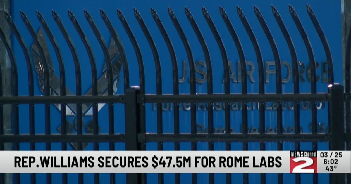 Millions in Funding for Rome Labs | Video | wktv.com
