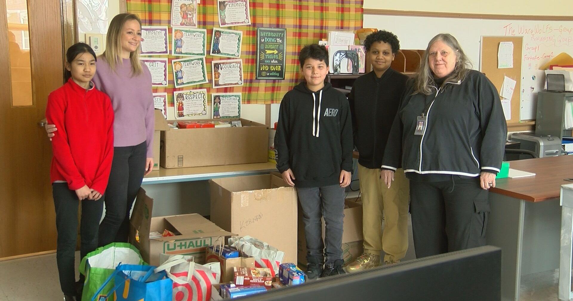 Leap Day Donation Delivered to a Utica Elementary School - Vimarsana News