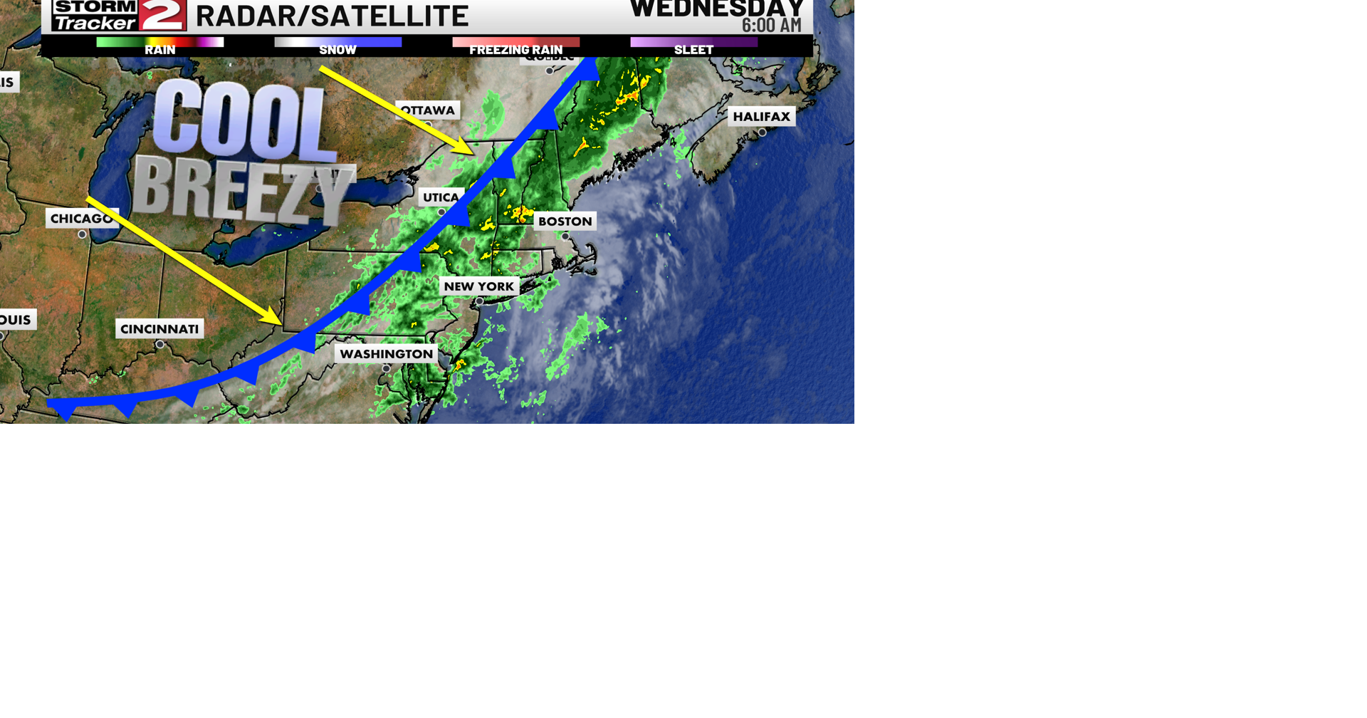 Widespread Rain Ends This Morning, Breezy and Cool This Afternoon | Top ...