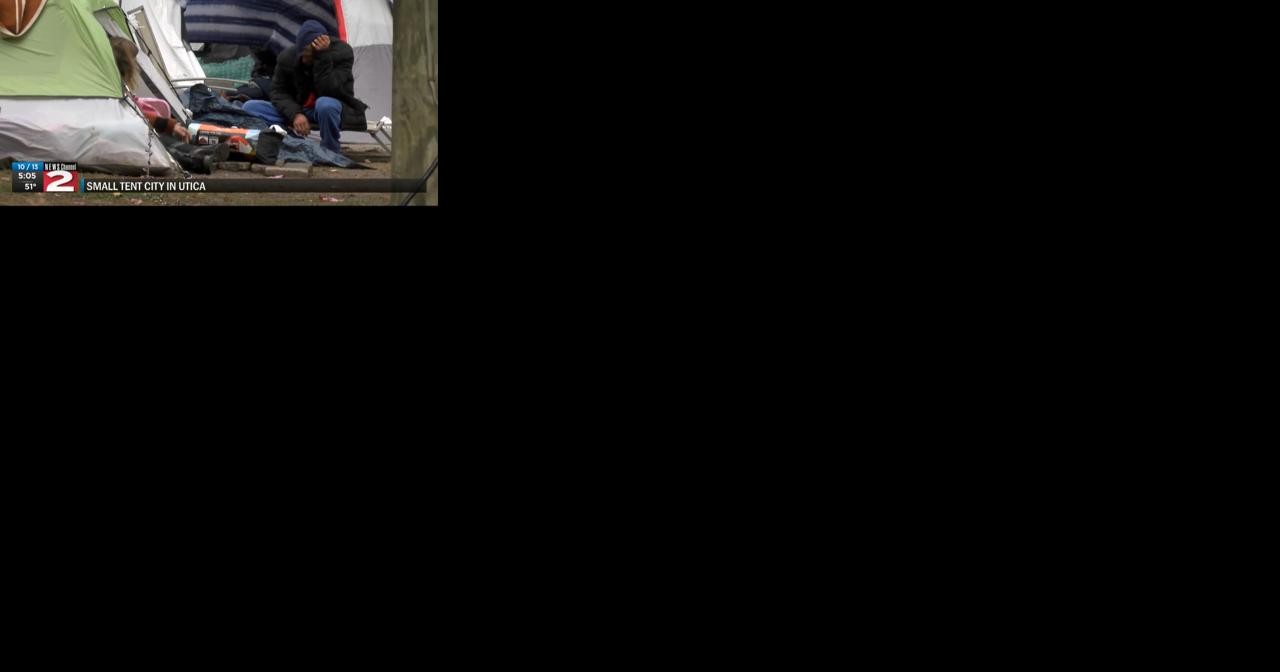 Heartbreak and hope: homeless live in tent city in west Utica - Vimarsana News