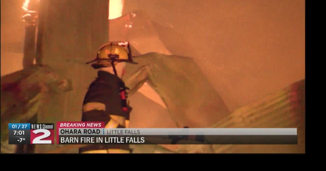 Barn destroyed by fire in Little Falls News