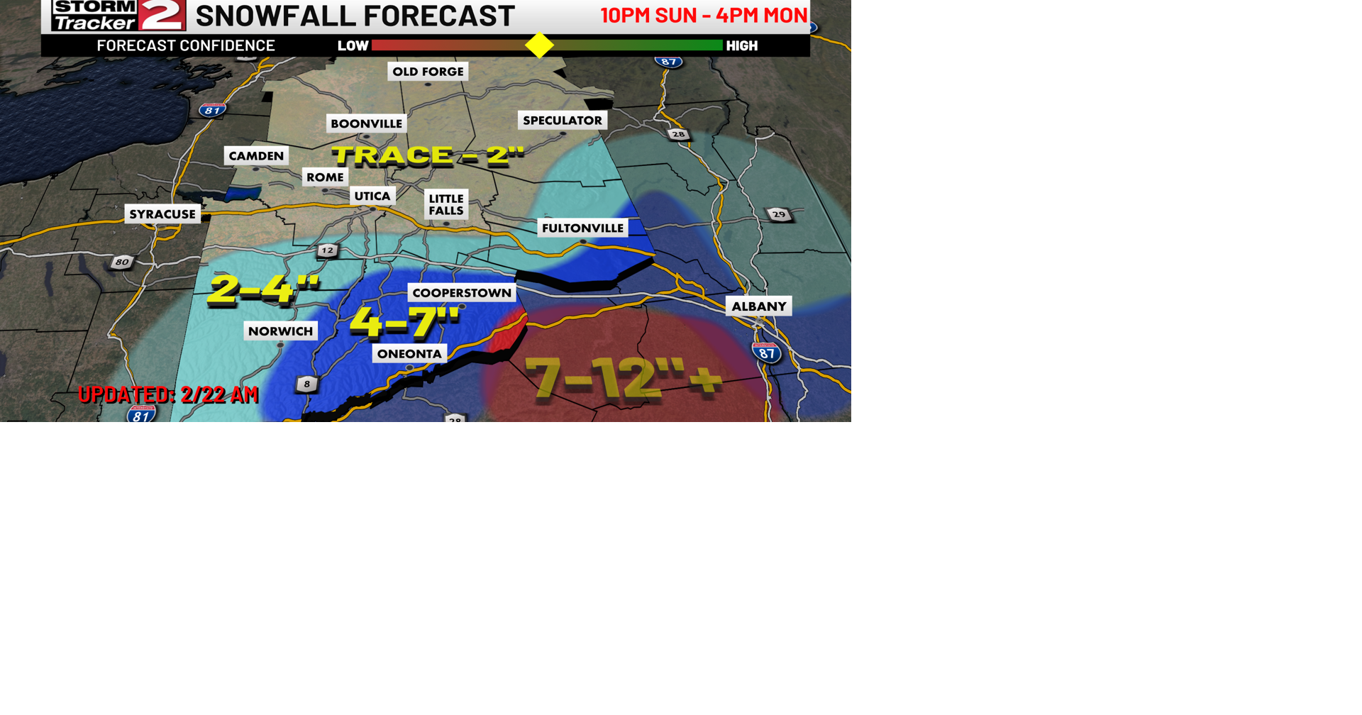Light Snow Continues This Morning, Coastal Storm Brings Glancing Blow ...