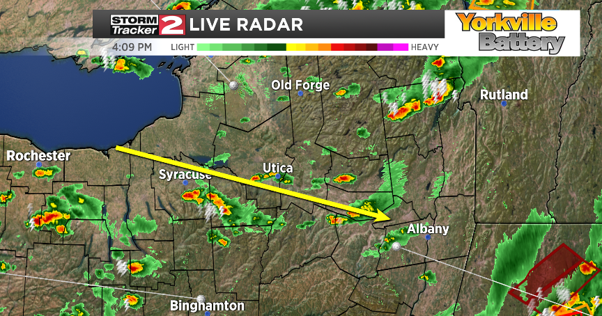 Scattered showers and storms this Friday evening | Weather | wktv.com