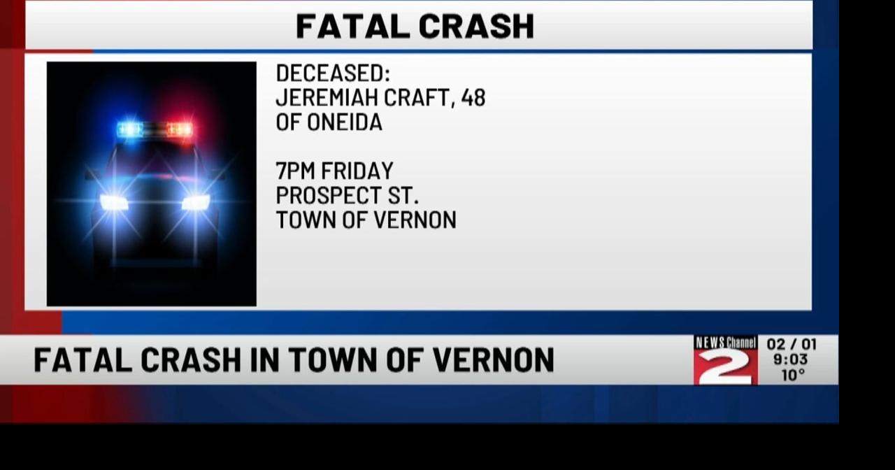 Oneida Man Killed in Vernon Crash | News | wktv.com